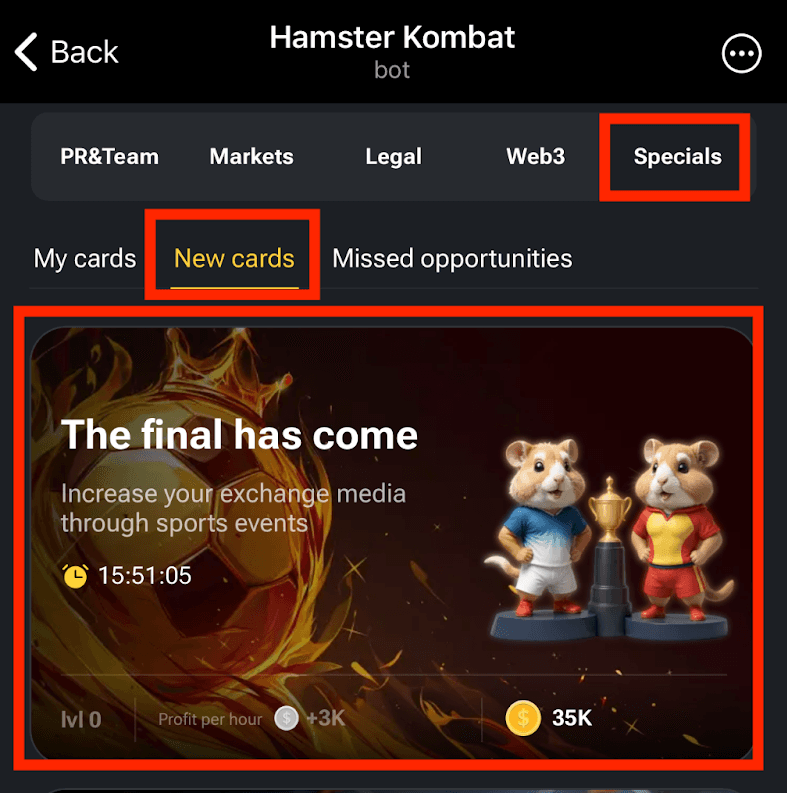 Hamster Kombat Daily Combo card 3