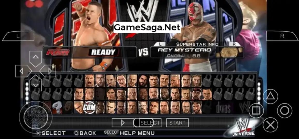 WWE Raw vs Smackdown 2011 PSP