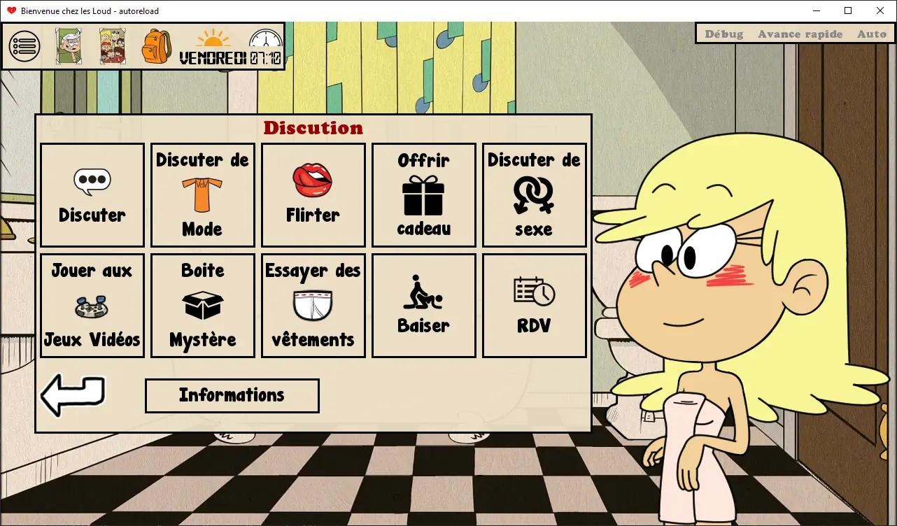 The Loud House Lost Pantie mod