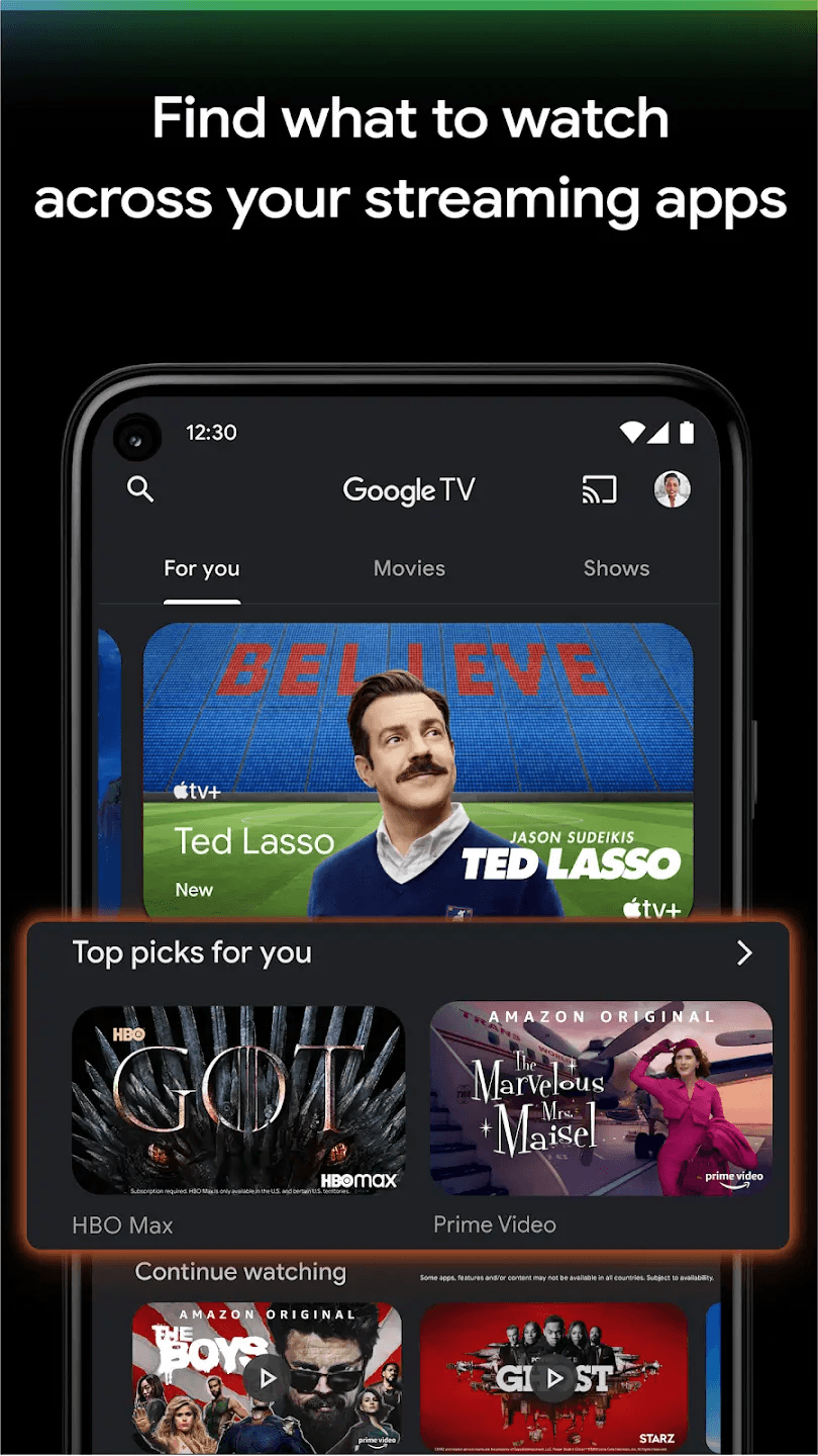 google tv premium mod android